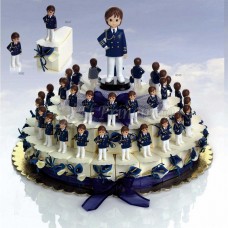 Composicion tarta almirante azul