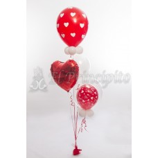 Bouquet de globos enamorado 1